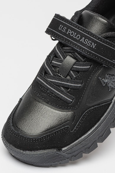 U.S. Polo Assn. Tépőzáras műbőr sneaker Fiú