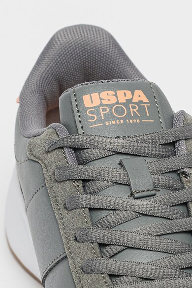 U.S. Polo Assn. Sneaker szintetikus anyagbetétekkel női