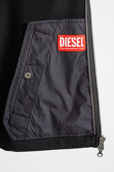 Diesel Rombe kapucnis dzseki tűzött részletekkel férfi