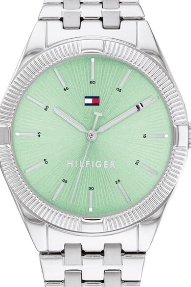 Tommy Hilfiger Rozsdamentes acél karóra logóval a számlapján női