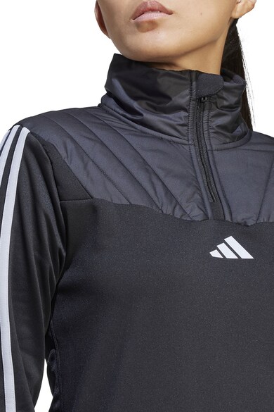 adidas Performance Bluza cu fenta cu fermoar, pentru fotbal Femei