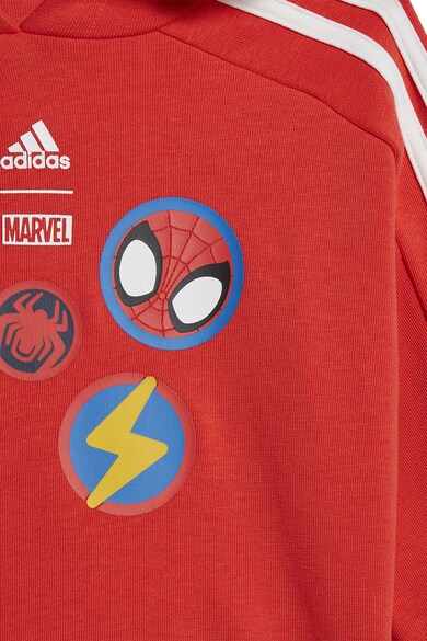 adidas Sportswear Trening cu gluga si imprimeu Marvel Baieti