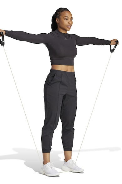 adidas Performance Pantaloni cu buzunare oblice pentru fitness Aeroready Femei
