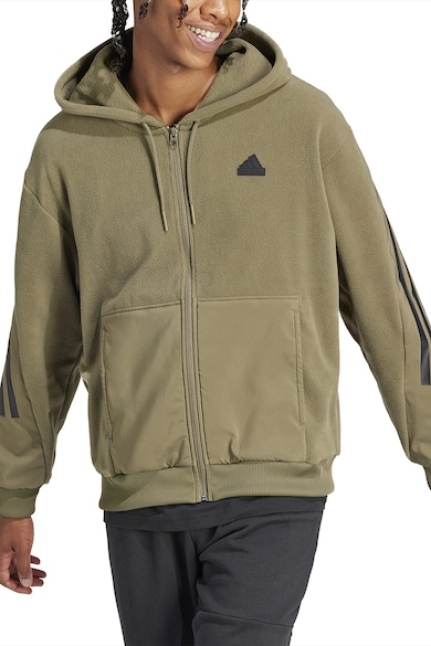 adidas Sportswear Future Icons uniszex cipzáros kapucnis pulóver zsebekkel férfi