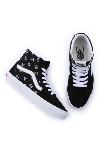 Vans Pantofi sport cu model floral SK8-Hi Femei