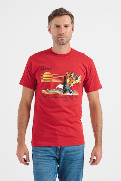 Vans Tricou de bumbac cu imprimeu Soaring Eagle Barbati