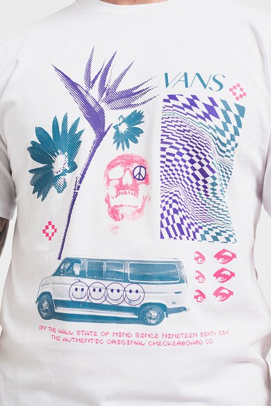 Vans Тениска Warped Vacantion с щампа Мъже