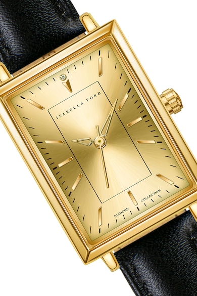 Isabella Ford Кварцов часовник с диамант Жени
