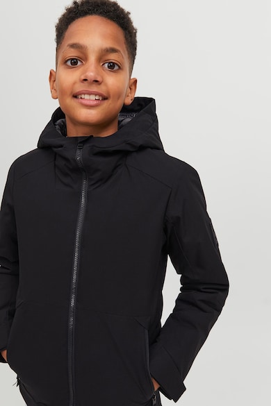 Jack & Jones Jacheta cu gluga si buzunare cu fermoar Axel Baieti