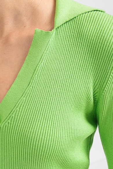 JdY Portofino galléros bordázott pulóver női