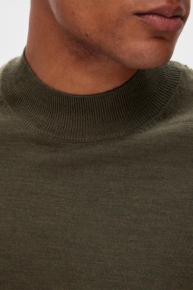 Selected Homme Пуловер с мерино с овално деколте Мъже