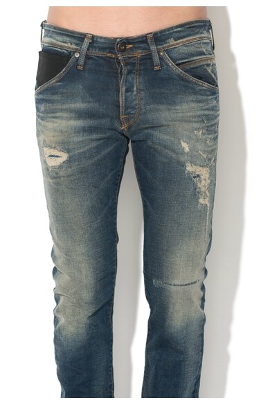 Jack & Jones Blugi slim fit cu rupturi decorative Glenn Barbati