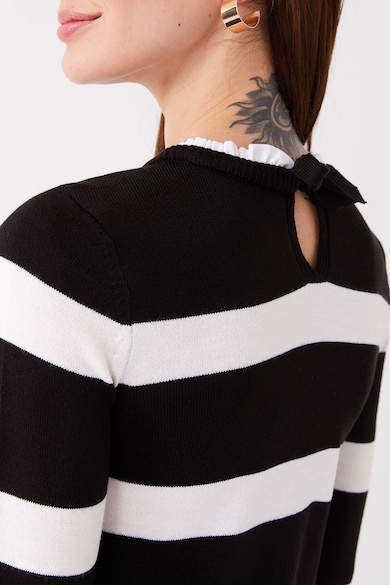 LC WAIKIKI Фино плетен пуловер с дизайн 2 в 1 Жени
