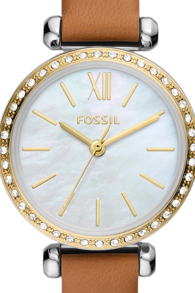 Fossil Аналогов часовник с кристали Жени