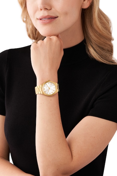 Michael Kors Аналогов часовник с метална верижка Жени