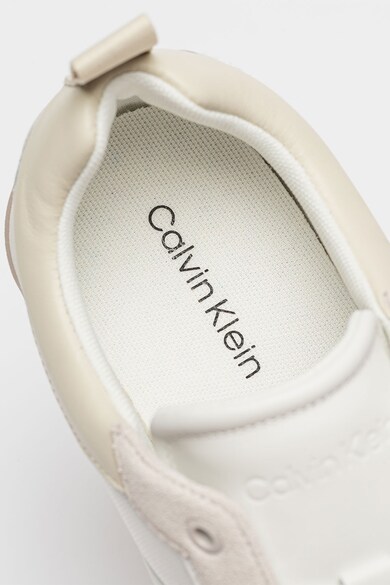 CALVIN KLEIN Sneaker nyersbőr részletekkel férfi