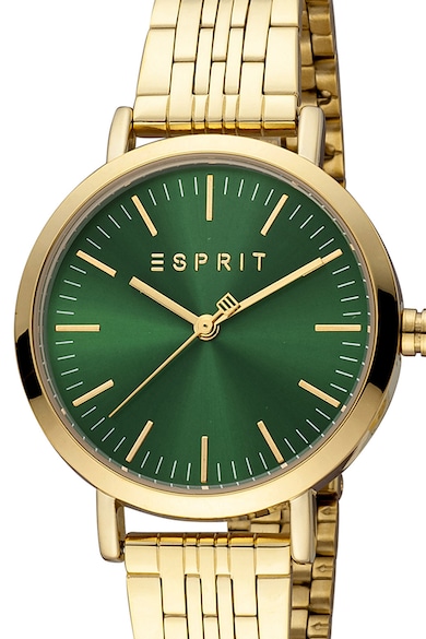 Esprit Аналогов часовник и метална гривна Жени