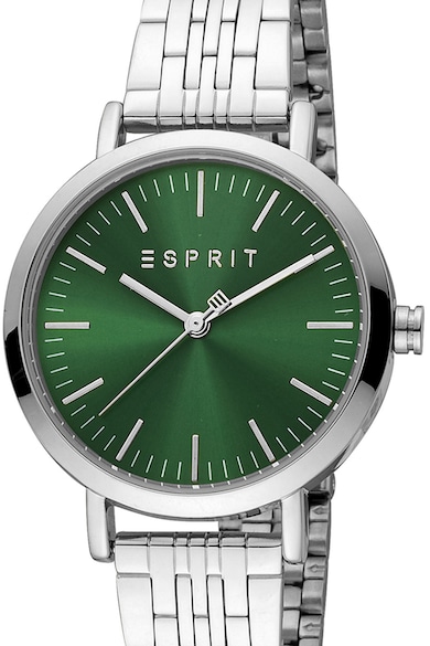 Esprit Аналогов часовник и метална гривна Жени