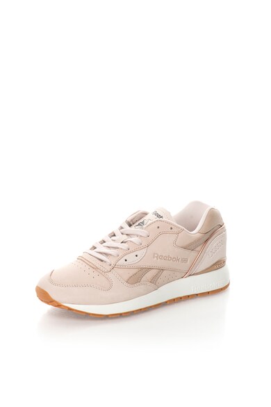 Reebok Classics Pantofi sport roz deschis de piele si piele intoarsa Femei