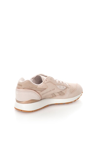 Reebok Classics Pantofi sport roz deschis de piele si piele intoarsa Femei