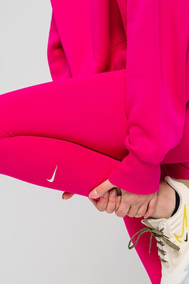 Nike Colanti crop cu buzunar ascuns si tehnologie Dri Fit pentru fitness Femei