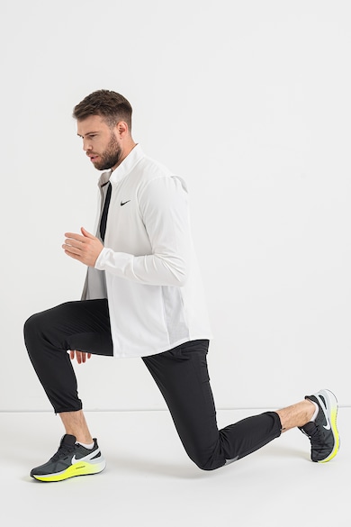 Nike Bluza de trening cu fermoar si buzunare laterale pentru tenis Court Advantage Barbati