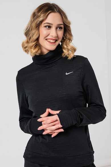 Nike Bluza cu guler inalt pentru alergare Femei