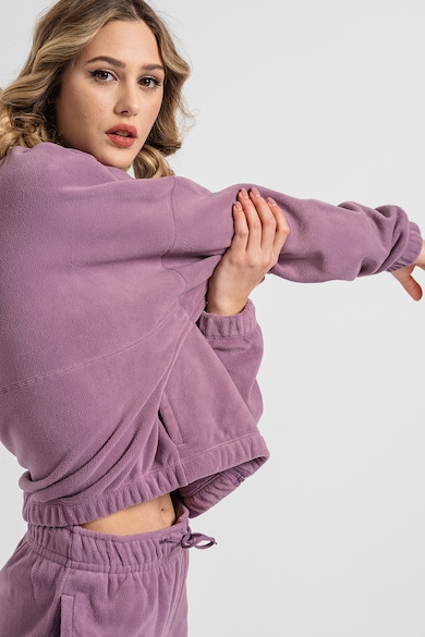 Nike Hanorac din material fleece cu talie elastica pentru antrenament Femei