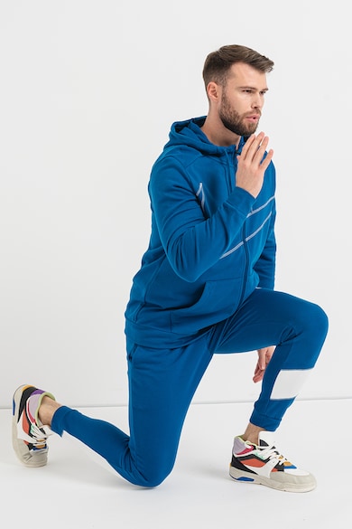 Nike Фитнес худи с цип и лого Мъже