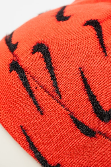 Nike Caciula cu imprimeu logo si ciucure Baieti