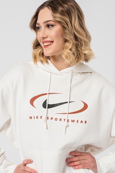 Nike Уголемено худи с джоб кенгуру Жени