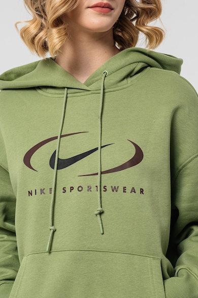 Nike Уголемено худи с джоб кенгуру Жени
