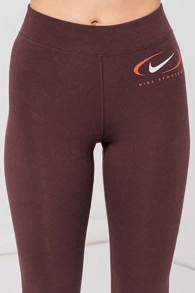 Nike Colanti crop din amestec de bumbac Femei