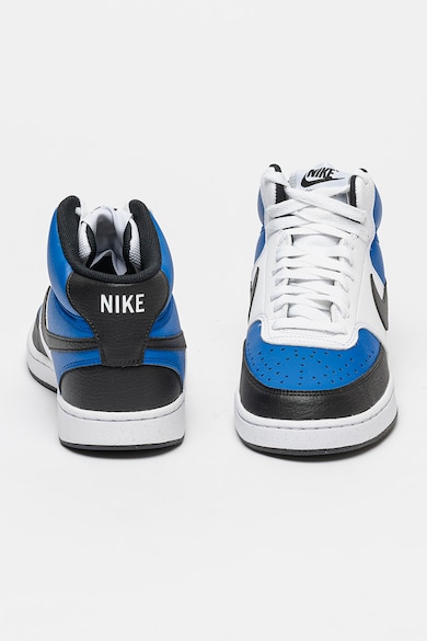 Nike Pantofi sport mid-cut de piele ecologica Court Vision Barbati