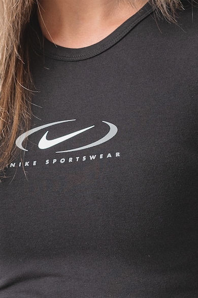 Nike Tricou crop cu logo Femei
