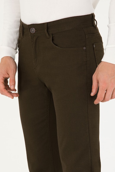 U.S. Polo Assn. Szűk fazonú nadrág hímzett logóval férfi
