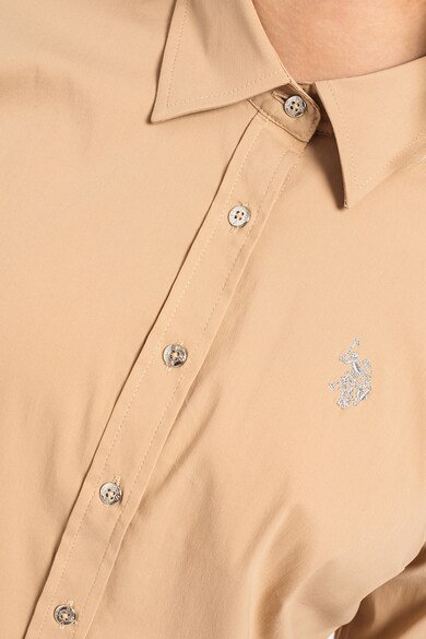 U.S. Polo Assn. Риза Crisy с дълги ръкави и копчета Жени