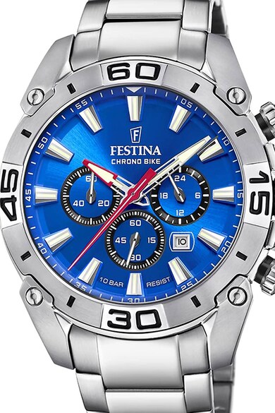 Festina Часовник от неръждаема стомана с хронограф Мъже