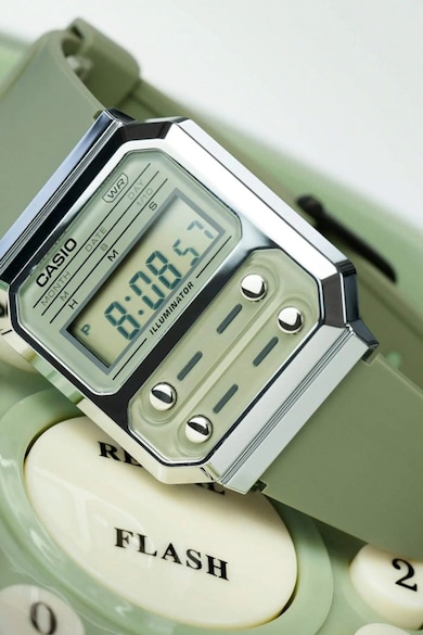 Casio Унисекс часовник с каишка от смола Жени