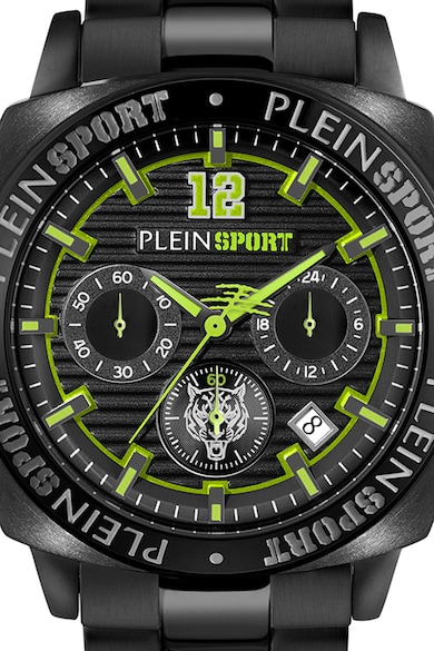 Plein Sport Овален часовник с хронограф Мъже