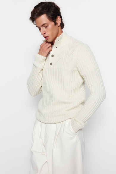 Trendyol Плетен пуловер Мъже