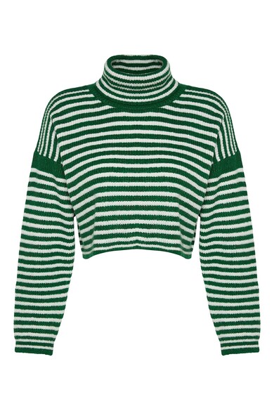 Trendyol Къс раиран пуловер Жени