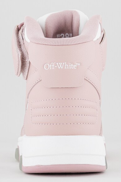 OFF-WHITE Спортни обувки от кожа Out Of Office с лого и среден профил Жени