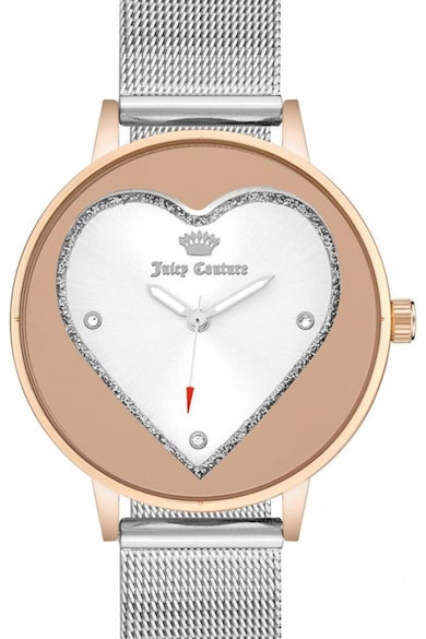 Juicy Couture Часовник с мрежеста верижка Жени