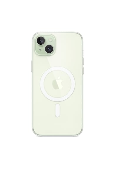 Apple Husa de protectie  Clear Case with MagSafe pentru iPhone 15 Plus, Transparent Femei