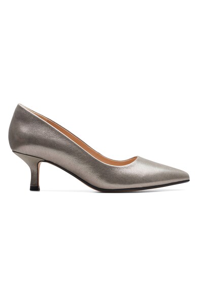 Clarks Violet55 Rae Violet55 hegyes orrú bőrcipő - Clarks (VIOLET55-RAE-METALLIC)