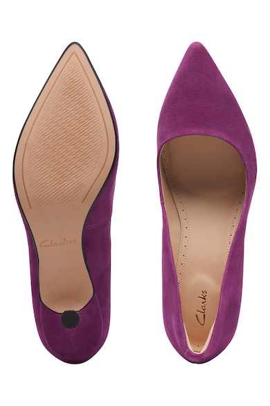 Clarks Кожени обувки Violette55 с остър връх Жени