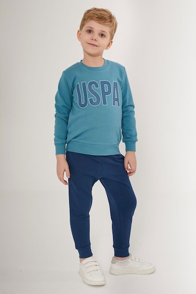 U.S. Polo Assn. Суитшърт и спортен панталон - 2 части, Син Син Момчета