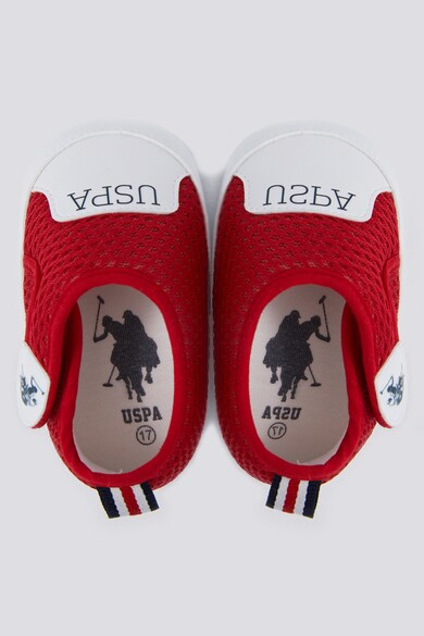 U.S. Polo Assn. Tépőzáras kiscipő logóval Fiú