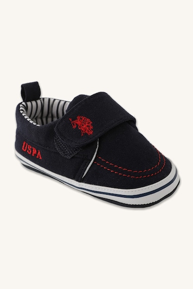 U.S. Polo Assn. Tépőzáras sneaker logóval Fiú